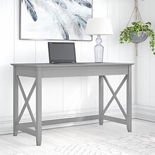 Bush Furniture Key West 48W Writing Desk, Cape Cod Gray (KWD148CG-03)