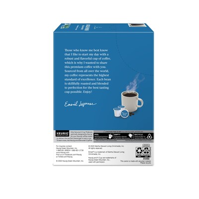 Emeril's Big Easy Bold Coffee Keurig® K-Cup® Pods, Dark Roast, 24/Box (PB4137)