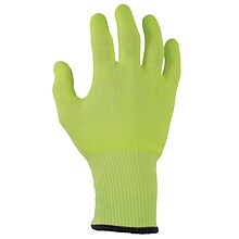 Ergodyne ProFlex 7040 Seamless Knit Cut Resistant Gloves, Food Safe, ANSI A4, Lime, XL, 144 Pairs (1