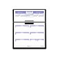 2024 AT-A-GLANCE Flip-A-Week 5.5" x 7" Weekly Desk Calendar and Base, White/Purple (SW700X-00-24)