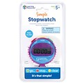 Learning Resources Simple 3 Button Stopwatch, Assorted Colors (LER0808)