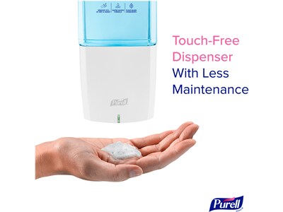 PURELL Healthy Soap ES10 Automatic Wall-Mounted Hand Soap Dispenser, White (8330-E1)