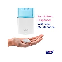 PURELL Healthy Soap ES10 Automatic Wall-Mounted Hand Soap Dispenser, White (8330-E1)