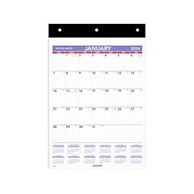 2024 AT-A-GLANCE 8 x 11 Monthly Wall Calendar (PM09RP-28-24)