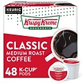 Krispy Kreme Classic Coffee Keurig® K-Cup® Pods, Medium Roast, 48/Box (373163)