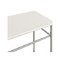 HON SmartLink 26"W Rectangle Student Desk, White/Platinum Metallic (HLDV-MRECT2026A.E.G1.T1)