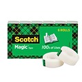 Scotch Magic Invisible Clear Tape Refill, 0.75 x 22.2 yds., 1Core, 6 Rolls/Pack (810S6)