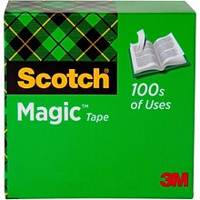 Scotch® Magic™ Invisible Tape Refill, 1 x 36 yds. (810)