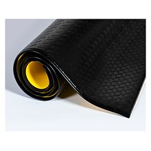 Crown Mats Wear-Bond Tuff-Spun Anti-Fatigue Mat, 36 x 60, Black (WB 0035KD)