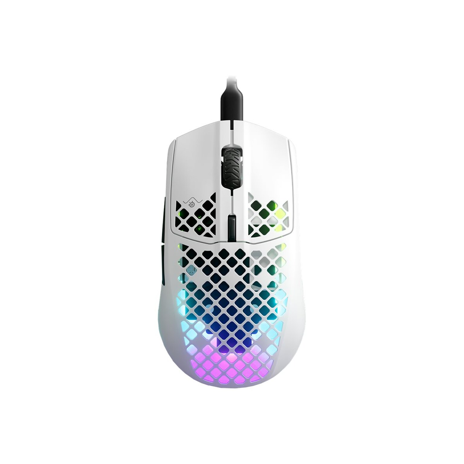 SteelSeries AEROX 3 Optical USB Gaming Mouse, Matte White (62603)