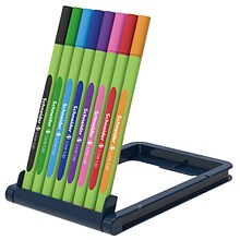 Schneider Line-Up Felt Pen, Fine Point, Assorted Colors, 8/Pack (PSY191098)