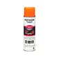 Rust-Oleum Industrial Choice Precision Line Inverted Marking Paint, Fluorescent Orange, 17 oz., 12/Pack (203036)
