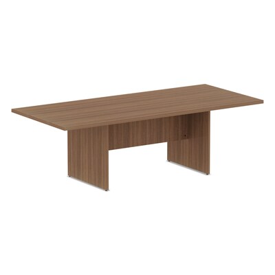 Alera® Valencia Series Conference Table, Rect, 94.5 x 41.38 x 29.5, Mod Walnut (ALEVA613622WA)
