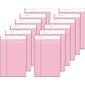 TOPS Prism+ Legal Notepads, 5" x 8", Narrow Ruled, Pink, 50 Sheets/Pad, 12 Pads/Pack (63050)