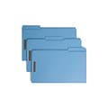 Smead Card Stock Classification Folders, Reinforced 1/3-Cut Tab, Legal Size, Blue, 50/Box (17040)