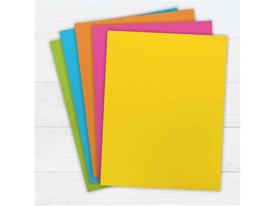 Printworks Colored Paper, 24 lbs., 8.5" x 11", Assorted Neon Colors, 100 Sheets/Ream, 2 Reams/Pack (00579)