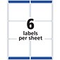 Avery Laser/Inkjet Removable Labels, 3-1/3" x 4", White, 150 Labels Per Pack (6464)