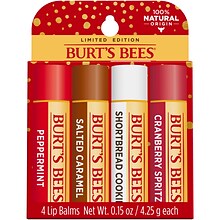 Burts Bees Lip Balm Festive Fix 4-Pack