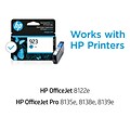 HP 923 Cyan Standard Yield Ink Cartridge (4K0T0LN)