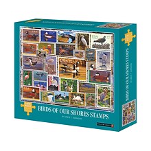 Willow Creek Birds of Our Shores Stamps 1000-Piece Jigsaw Puzzle (49083)