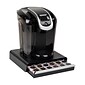 Mind Reader Anchor Collection Plastic Coffee Pod Drawer, 36 Pod Capacity, Black (TRY26PC-BLK)