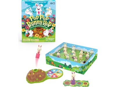 Educational Insights Pop Pop Bunny Hop Color-Matching Memory Game (2912)
