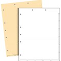 Medical Arts Press Large Tab Chart Divider Sheets, 7-Hole Punched, Letter, Manila, 250/Bx (20257)