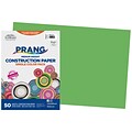 Prang 12 x 18 Construction Paper, Bright Green, 50 Sheets/Pack (P9607-0001)