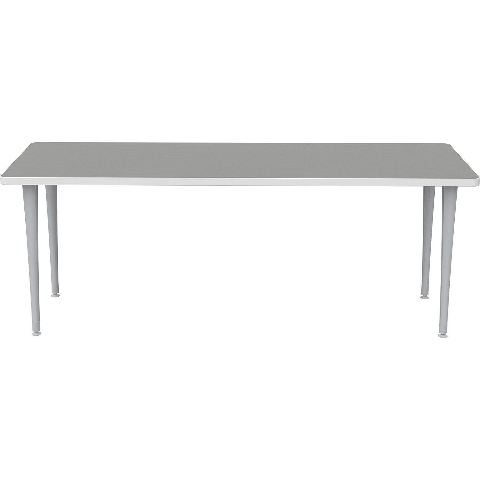 Safco Rumba Training Room Table, 24 x 72, Fashion Gray (RBA7224PGSLFNGY)