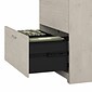 Bush Furniture Cabot 31"W 2-Drawer Lateral File Cabinet, Letter/Legal, Linen White Oak (WC31180)