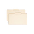 Smead File Folders, 1/3-Cut Tab, Center Position, Legal Size, Manila, 100/Box (15332)