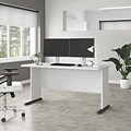 Bush Business Furniture Studio A 60W Computer Desk, White (SDD160WH)