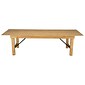 Flash Furniture HERCULES 108" Folding Farm Table, Light Natural (XAF108X40LN)