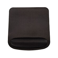 OTM Essentials Foam Mouse Pad with Wrist Rest, Black, 5/Pack (FOB-A3CAA-5PK)