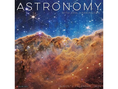 2024 Willow Creek Astronomy 12 x 12 Monthly Wall Calendar (32190)