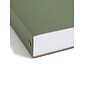 Smead Hanging File Folders with Box Bottom, 2" Expansion, Letter Size, Standard Green, 25/Box (64259)