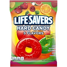 LifeSavers 5 Flavors Hard Candy, 6.25 oz. (NFG885011)