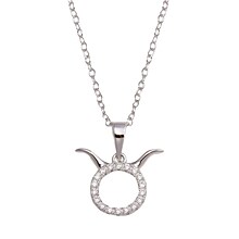Parikhs Zodiac 925 Sterling Necklace - Taurus