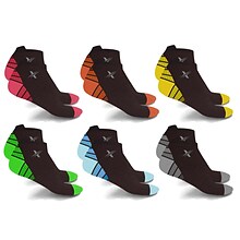 Extreme Fit Performance Compression Socks, Small/Medium, 6 Pairs/Pack (EF-6APOCS-M)