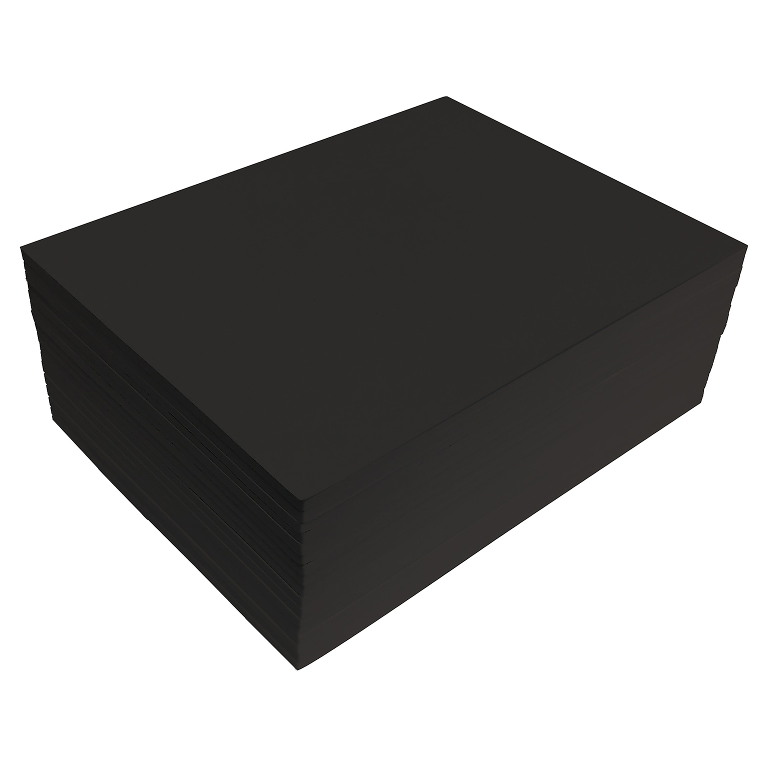 Better Office EVA Foam Sheet, Black, 20/Pack (01611)