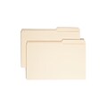 Smead File Folder, Reinforced 2/5-Cut Tab Right Position, Legal Size, Manila, 100/Box (15386)