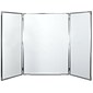 Excello Global Products Magnetic Dry-Erase Folding Whiteboard, 40" x 60" (EGP-HD-0482)