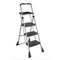 Cosco Max Work Platform, 55 Working Height, 225 lb Capacity, 3 Steps, Steel, Black (11880PBL1E)