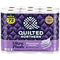 Quilted Northern Ultra Plush 3-Ply Standard Toilet Paper, White, 255 Sheets/Roll, 18 Rolls/Case (876045)