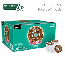 The Original Donut Shop Regular Coffee Keurig® K-Cup® Pods, Medium Roast, 70/Box (371114)
