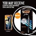 BIC Gel-ocity Original Retractable Gel Pen, Medium Point, 0.7 mm, Black Ink, 12/PK (RLC11-BLK)