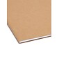 Smead Fastener File Folders, 2 Fasteners, Reinforced 1/3-Cut Tab, Letter Size, Kraft, 50/Box (14837)