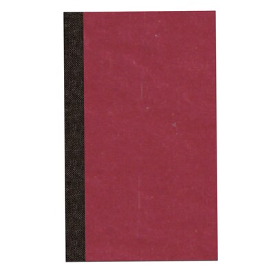 Roaring Spring Paper Products Pocket Notebook, 3.75" x 6.13", Narrow Ruled, 72 Sheets, Red, 144/Case (76096CS)