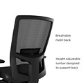 Union & Scale™ Workplace2.0™ 500 Series Vinyl and Mesh Task Chair, Black (51974)