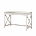 Bush Furniture Key West 48W Writing Desk, Linen White Oak (KWD148LW-03)